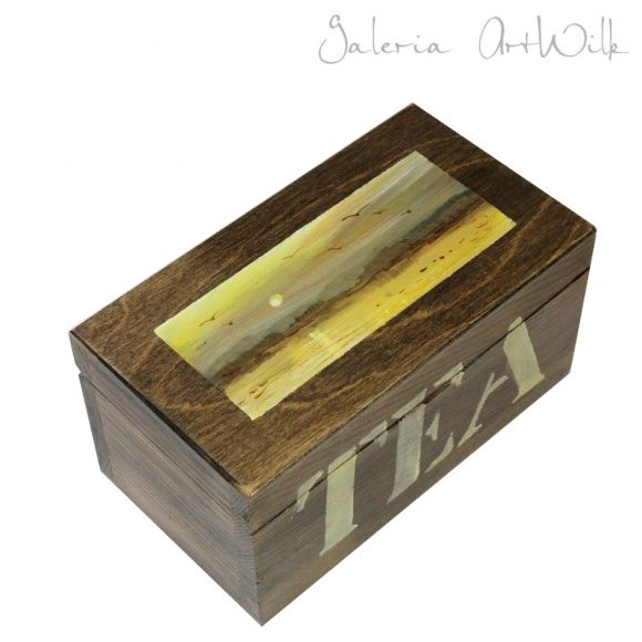 Wooden box - "Landscape"
