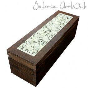 Wooden box - "Italiana"