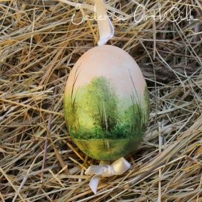Duck easter egg, landscape 31 / 6b