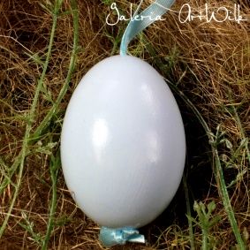 Duck easter egg blue 25 / 3