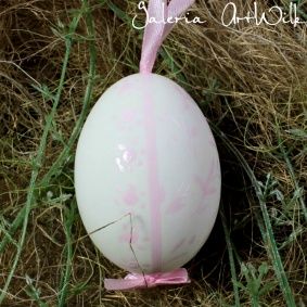 Duck easter egg pink 26 / 6