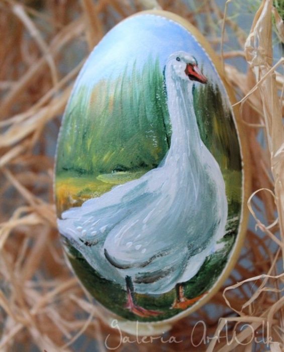 Goose easter egg